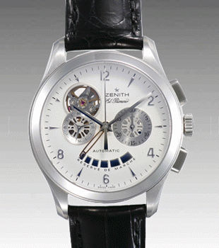 ゼニススーパーコピークラスオープンエルプリメロ　４０ｍｍ 03.0510.4021/ 01.C492