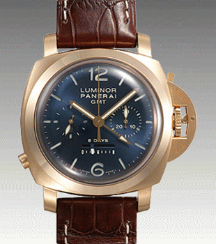 パネライスーパーコピールミノール１９５０　８デイズクロノ　モノプルサンテＧＭＴ PAM00277