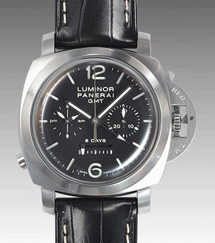 パネライスーパーコピールミノール１９５０　８デイズクロノ　モノプルサンテＧＭＴ PAM00275