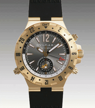 ブルガリスーパーコピーディアゴノ　プロフェッショナルＧＭＴ GMT40C5GVD