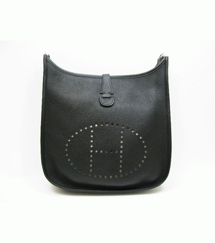 HERMES（エルメス）エヴリン3（トロワ）PM ショルダーバッグO刻/ﾌﾞﾗｯｸ/S金具