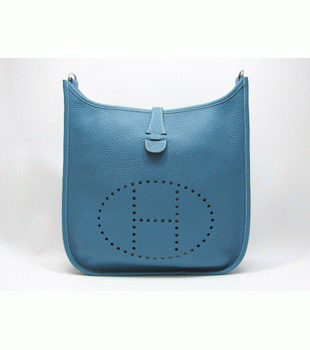 HERMES（エルメス）エヴリンIII（トロワ）PM O刻/ﾄﾘﾖﾝ/ﾌﾞﾙｰｼﾞｰﾝ