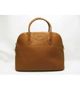 HERMES（エルメス）ボリード37 ハンドバッグ D刻/ｺﾞｰﾙﾄﾞ/G金具