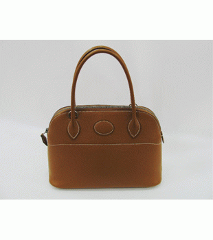 HERMES（エルメス）ボリード27 ハンドバッグ I刻/ｷｬﾗﾒﾙ/S金具