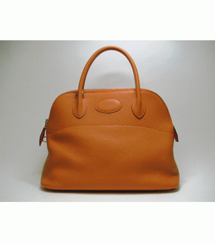 HERMES（エルメス）ボリード31 H刻/ｵﾚﾝｼﾞ/S金具