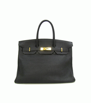 HERMES（エルメス）バーキン35 F刻/ﾌﾞﾗｯｸ/S金具