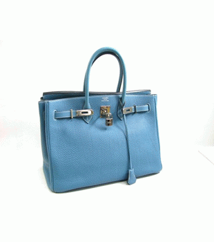 HERMES（エルメス）バーキン35 I刻･SIL･ﾌﾞﾙｰｼﾞｰﾝ