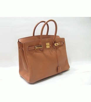 HERMES（エルメス）バーキン35 D刻/GOLD/ﾅﾁｭﾗﾙ