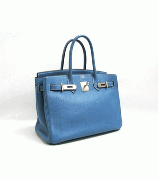 HERMES（エルメス）バーキン30 G刻/SILﾏｯﾄ/ﾌﾞﾙｰｼﾞｰﾝ