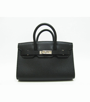 HERMES（エルメス）タイニーバーキン O刻/ﾌﾞﾗｯｸ/S金具