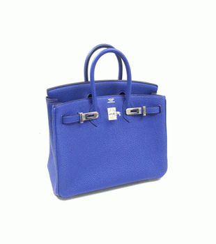 HERMES（エルメス）バーキン25 ﾌﾞﾙｰｴﾚｸﾄﾘｯｸ/O刻