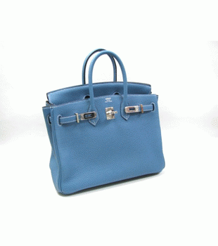 HERMES（エルメス）バーキン25 O刻/ﾌﾞﾙｰｼﾞｰﾝ/S金具