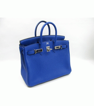 HERMES（エルメス）バーキン25 ﾌﾞﾙｰｴﾚｸﾄﾘｯｸ/O刻