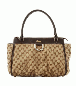 GUCCIグッチ バック バッグ トートバッグ GUCCI/グッチ D GOLD定番キャンバスGG柄Dリングディテールスモールトートバッグ 189831 FFPAG 9643