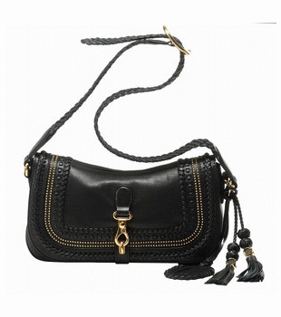 GUCCI/グッチ HANDMADEメタルGモンキーフィストタッセル付きウーブンレザーディテールミディアムショルダーバッグ 263954 ANG0G 1000
