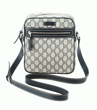 GUCCI/グッチ コーティングキャンバスGG柄斜め掛けショルダーバッグ 233268 FP47N 4075