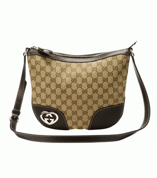 GUCCI/グッチ LOVELYメタルキャンバスGG柄ハートシェープディテールラージトートバッグ 257071 FI0AG 5963