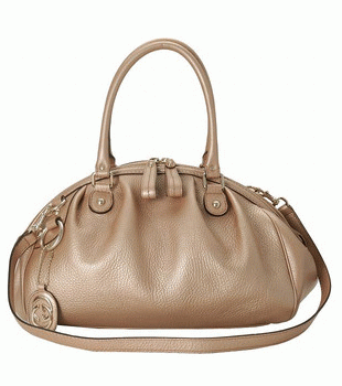 GUCCI/グッチ SUKEYインターロッキングGチャーム付きミディアムボストンバッグ 223974 AH90G 2729