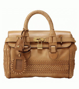 GUCCI/グッチ HANDMADEウーブンウェブディテールミディアムハンドバッグ 263945 ANG6A 2517