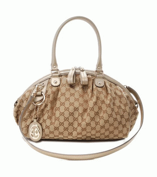 GUCCI/グッチ 2012年春夏新作SUKEYチャーム付きミディアムボストンバッグ 223974 F4C2G 8612