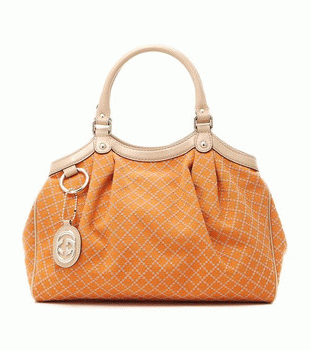 GUCCI/グッチ 2012年春夏新作SUKEYディアマンテ柄Gチャーム付きトートバッグ 211944 F871G 7560