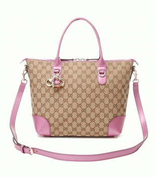 GUCCI/グッチ 2012年春夏新作HEART BITチャーム付きバンブーディテールトートバッグ 269957 F4C2G 9799
