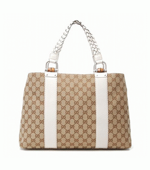 GUCCI/グッチ 2012年春夏新作BAMBOO BARバンブーディテールトートバッグ 232947 FWHCY 9761
