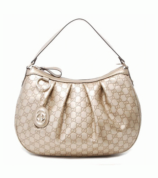 GUCCI/グッチ 2012年春夏新作SUKEYチャーム付きハンドバッグ 232955 AHB1G 9504