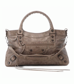 BALENCIAGA/バレンシアガ 2012年春夏THE FIRSTストラップ付きエディターズバッグ 103208 D94JT 2525