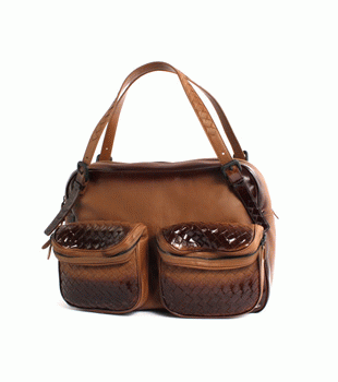 Bottega Veneta/ボッテガ・ヴェネタ  ヴェルニーチェ デグラデ ショルダーバッグ シェーンブラウン 248521VP9012802【2011年春夏新作】