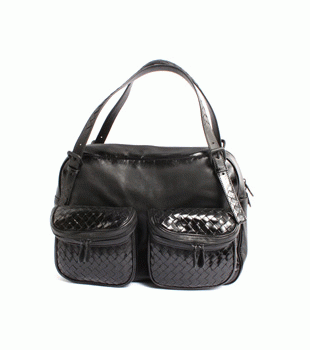 Bottega Veneta/ボッテガ・ヴェネタ  ヴェルニーチェ デグラデ ショルダーバッグ ブラック248521VP9011000【2011年春夏新作】