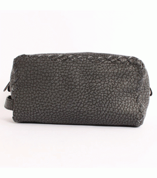Bottega Veneta/ボッテガ・ヴェネタ トロレザー セカンドバッグ グレー 174361VQ1611209