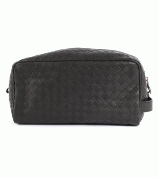 Bottega Veneta/ボッテガ・ヴェネタ カーフレザー セカンドバッグ ブラック 174361V61411000