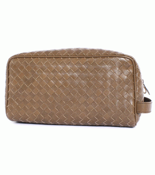 Bottega Veneta/ボッテガ・ヴェネタ カーフレザー ヴィンテージ セカンドバッグ シェーンブラウン 174361V61412802