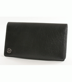 シャネル CCコレクション 長財布 ネイビー A33924