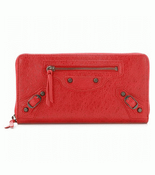 BALENCIAGA/バレンシアガ 2012年春夏CLASSIC CONTINENTAL2つ折り長財布 253036 D940T 6411