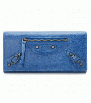 BALENCIAGA/バレンシアガ 2012年春夏CLASSIC CONTINENTAL2つ折り長財布 253038 D940T 4125