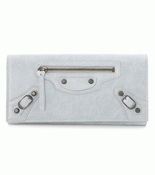 BALENCIAGA/バレンシアガ 2012年春夏CLASSIC CONTINENTAL2つ折り長財布 253038 D940T 1243