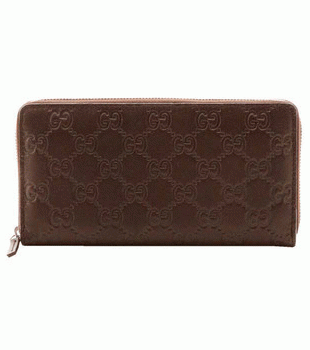 GUCCI/グッチ 2012年春夏AVELグッチシマGG柄ラウンドファスナー長財布 244994 A0V1R 2019