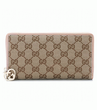 GUCCI/グッチ 2012年春夏新作LOVELYハートディテールラウンドファスナー長財布 282477 F4C2G 8594