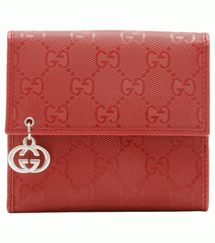 GUCCI/グッチ GG PIERCEグッチシマGG柄Gディテール2つ折り財布 212105 FU49N 6209