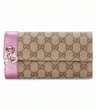 GUCCI/グッチ 2012年春夏新作HEART BIT2つ折り長財布 274430 F4C2G 9799