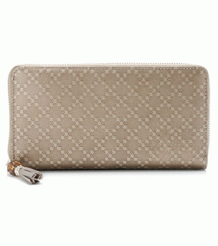 GUCCI/グッチ 2012年春夏新作TASSELチャーム付きラウンドファスナー長財布 224253 AZ31G 9504