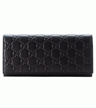 GUCCI/グッチ 2012年春夏AVELグッチシマGG柄2つ折り長財布 233154 A0V1R 1000