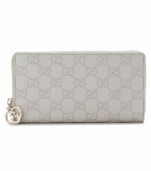 GUCCI/グッチ 2012年春夏新作LOVELYハートディテールラウンドファスナー長財布 282477 AA61G 9022