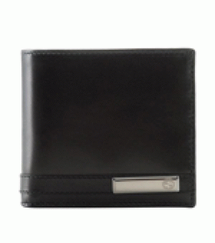 GUCCI/グッチ 2012年春夏MEN BARメタルバー付きバイフォルドコンパクト財布 233102 A490R 1000