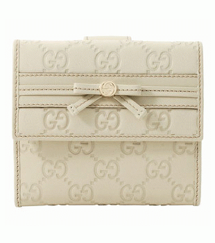 GUCCI/グッチ -MAYFAIRグッチシマGG柄Gディテールシグネチャーウェブコンパクト折り財布 256997 AA61G 9022