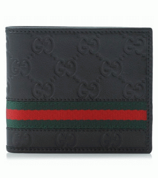 GUCCI/グッチ 2012年春夏ウェブディテールグッチシマGG柄2つ折りコンパクト財布 138042 A0VBR 1060