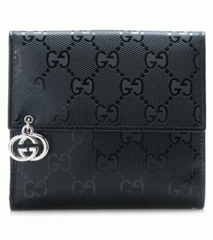 GUCCI/グッチ 2012年春夏新作GG PIERCE2つ折り財布 212105 FU49N 1000