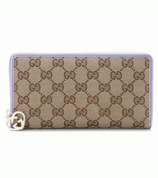 GUCCI/グッチ 2012年春夏新作LOVELYハートディテールラウンドファスナー長財布 282477 F4C2G 8519